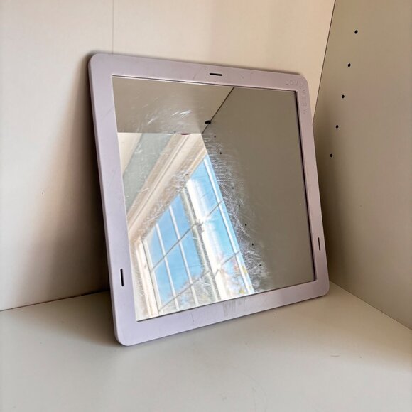 Lovevery Framed Mirror and High Contrast Black and White Picture Stand - Picture 4 of 6